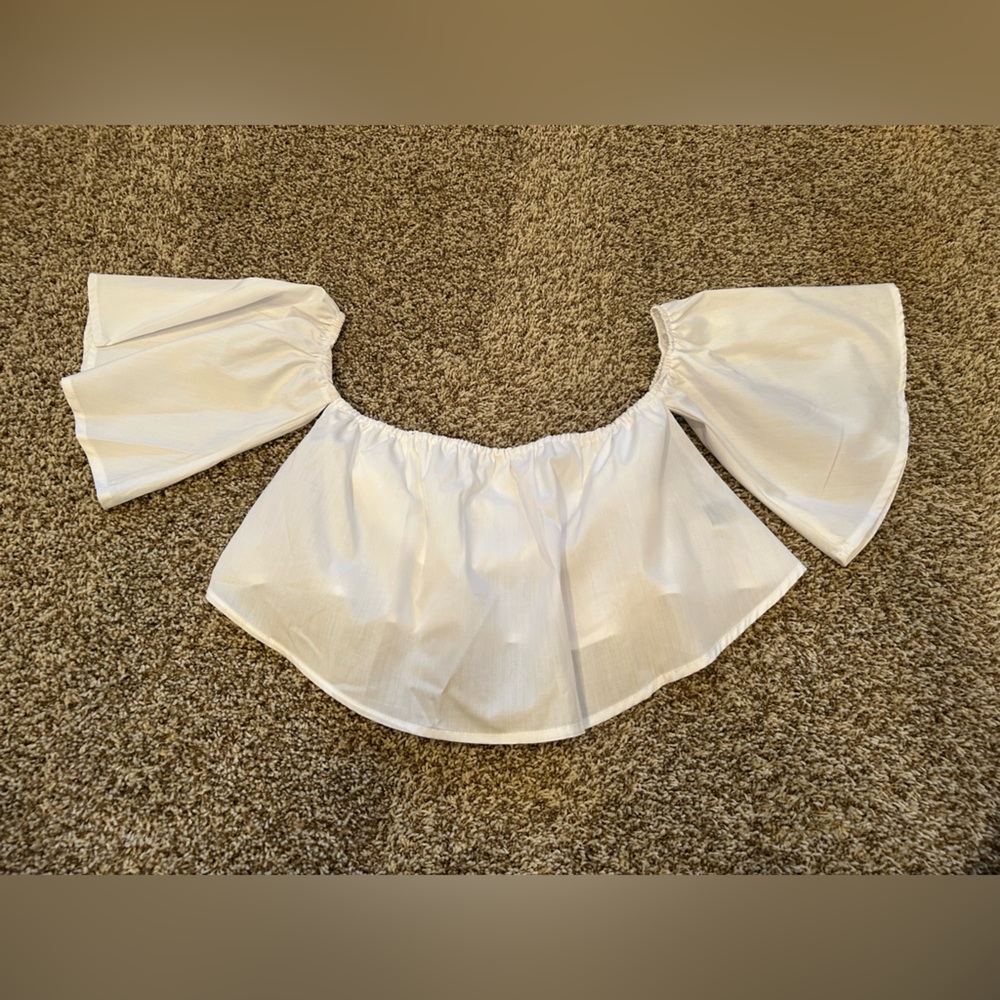 SHEIN White Fabric Detail